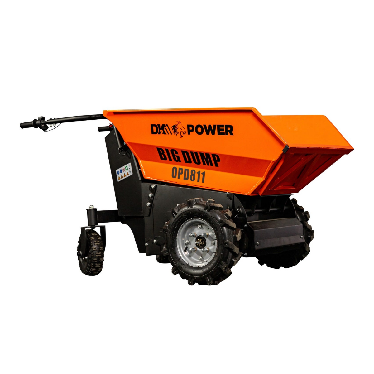 khriz-product-15-image-1 Detail K2 Big Dump 1100 Pound Electric Power Dump Cart - Image 1