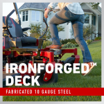 Toro Titan Max 60" IronForged Deck 26HP V-Twin Gas Dual Hydrostatic Zero Turn Riding Mower - Image 4