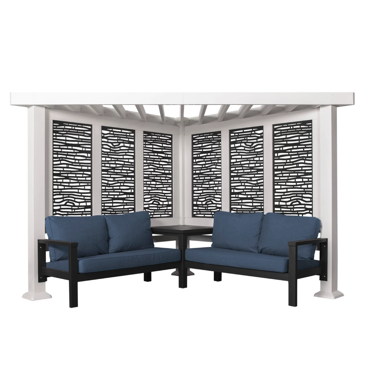 khriz-product-3-image-1 Backyard Discovery Ridgedale Traditional Pergola with Built-in Conversation Seating - Image 1