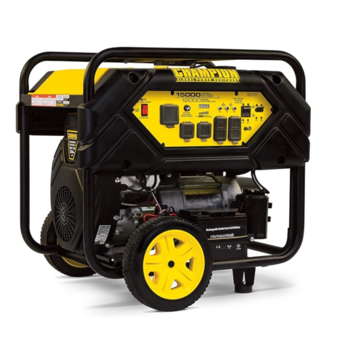khriz-product-4-image-1 Champion Power Equipment 15,000/12,000 Watts Portable Generator with Electric Start & Lift Hook - Image 1