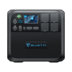 Bluetti Portable Generator 2200W With 350W Solar Panel Included, AC200MAX 2048Wh Solar Generator W/ 4 2200W AC Outlets, Expandable to 8192Wh for Home Backup
