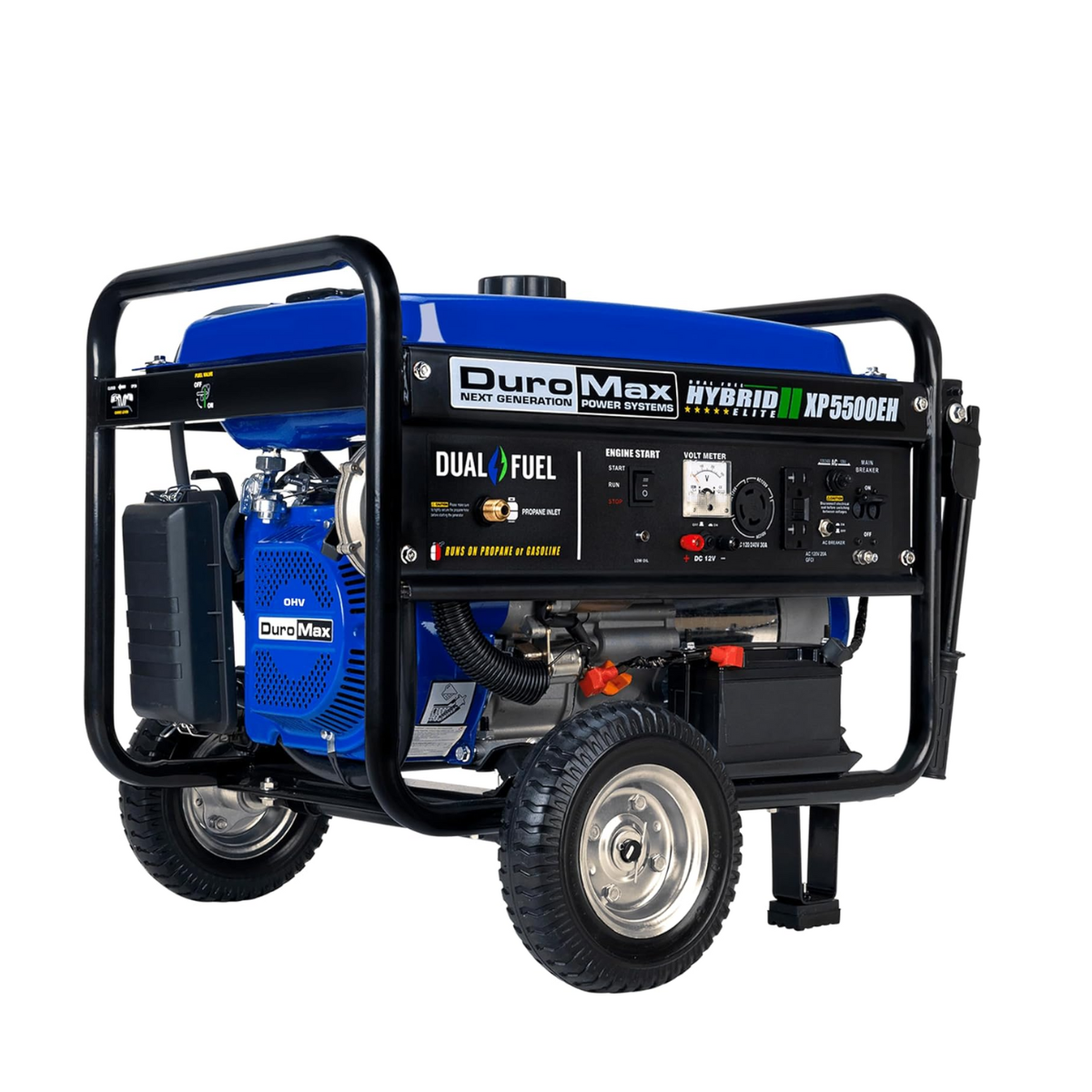 khriz-product-6-image-1 DuroMax XP5500EH 5,500 Watt Portable Dual Fuel Generator - Image 1