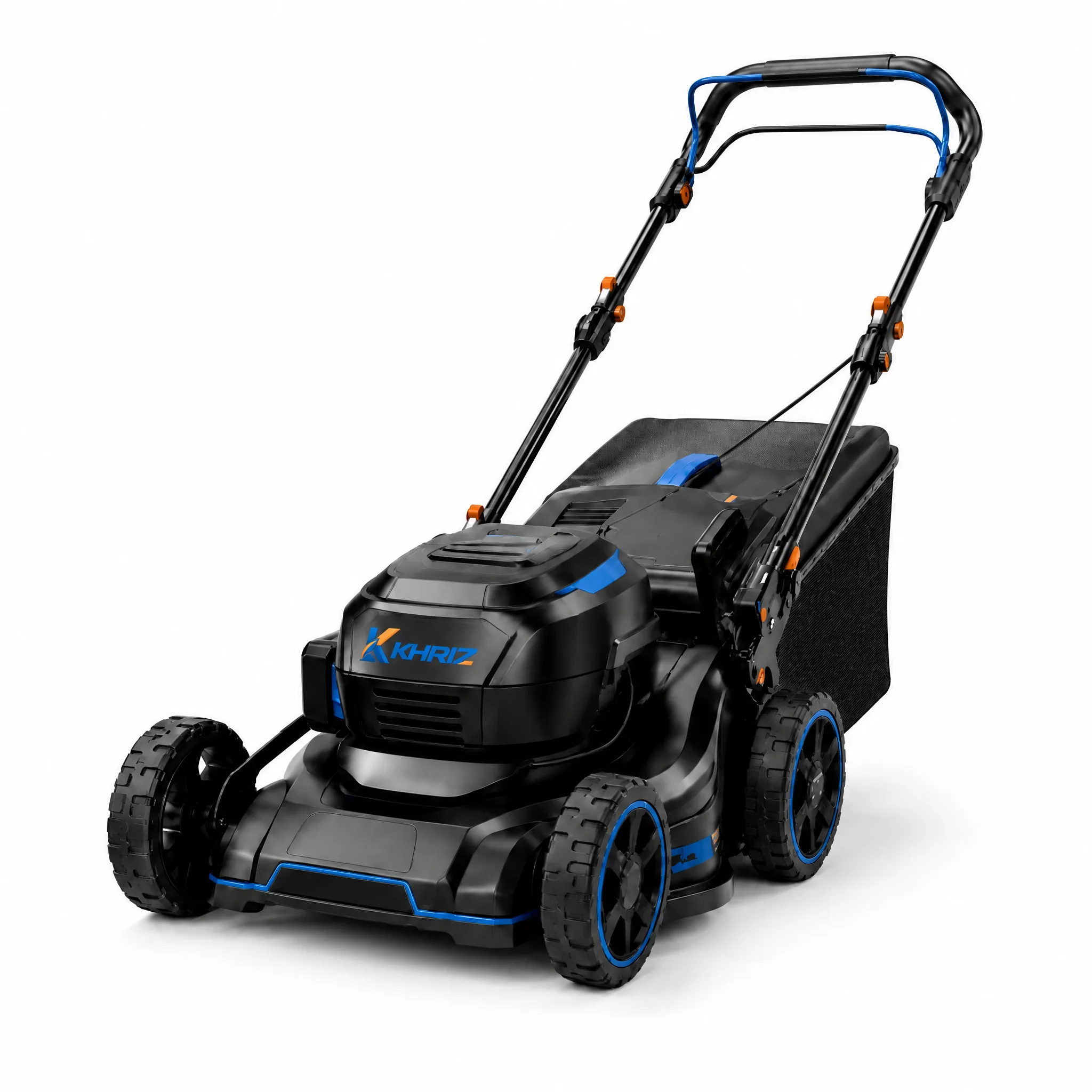 3b15a31c3e47d34050f72ef33128764c_1_1792543838_6064.png Khriz Riding Lawn Tractor with Side Discharge Deck and Comfortable High-Back Seat - Image 1