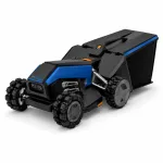 Khriz Riding Lawn Tractor with Side Discharge Deck and All-Terrain Wheels
