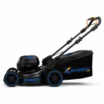Khriz Riding Lawn Tractor with Side Discharge Deck and Comfortable High-Back Seat - Image 2