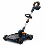 Khriz Riding Lawn Mower Tractor with Side Discharge Deck and Comfortable High-Back Seat